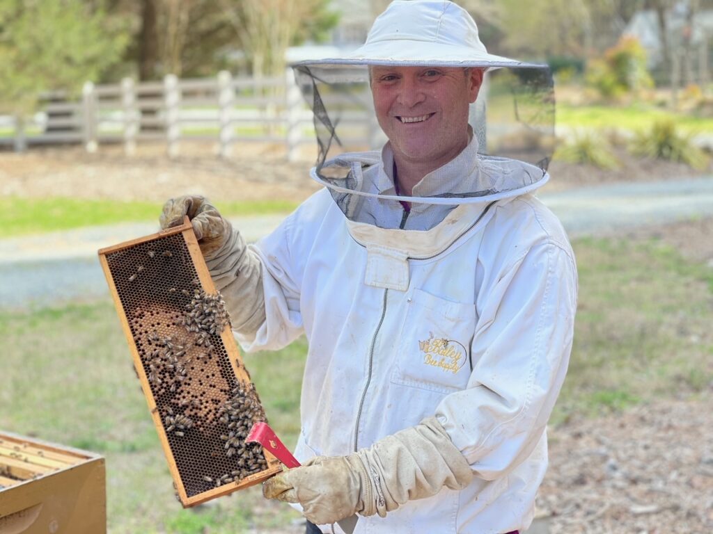 Picture of bee keeper